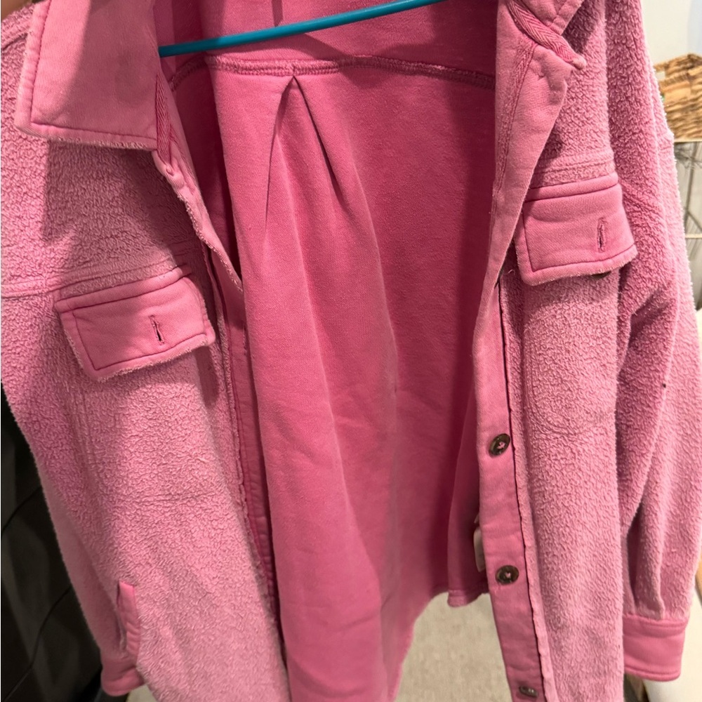 Free People Ruby jacket pink
